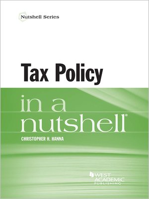 cover image of Tax Policy in a Nutshell
